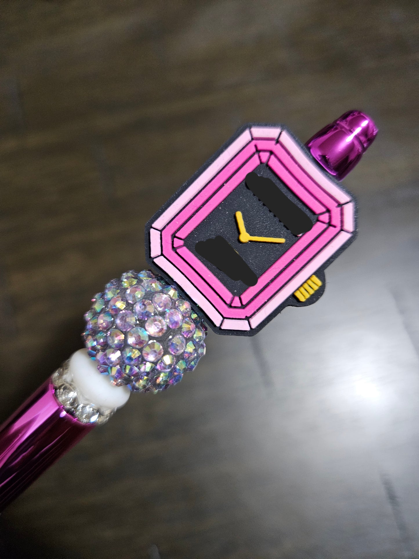 Exclusive CC Beaded Watch (Pink or Gold) Pens