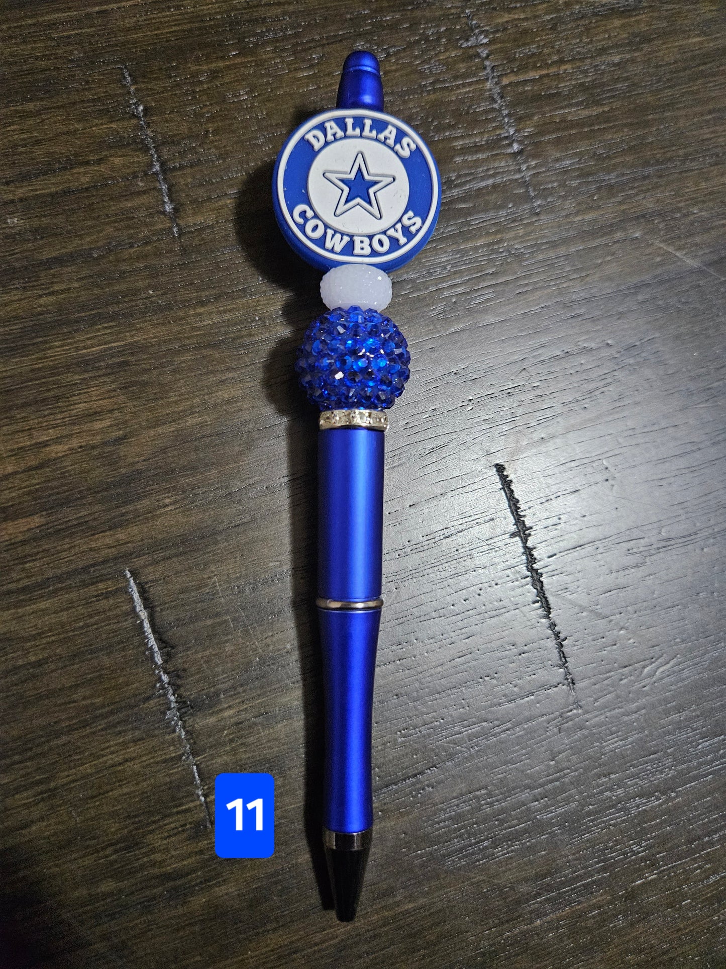 Dallas Cowboys Beaded Pens