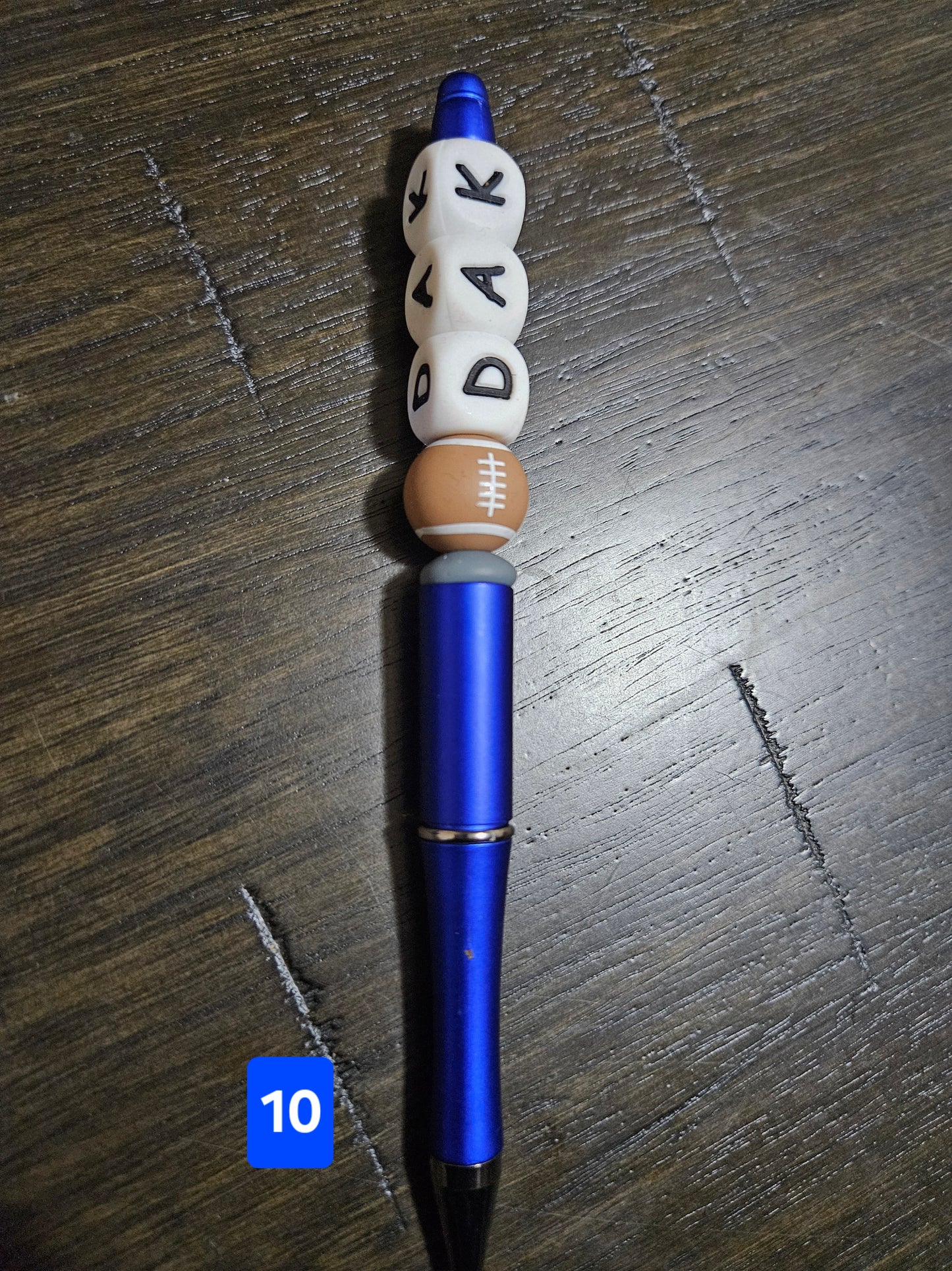 Dallas Cowboys Beaded Pens