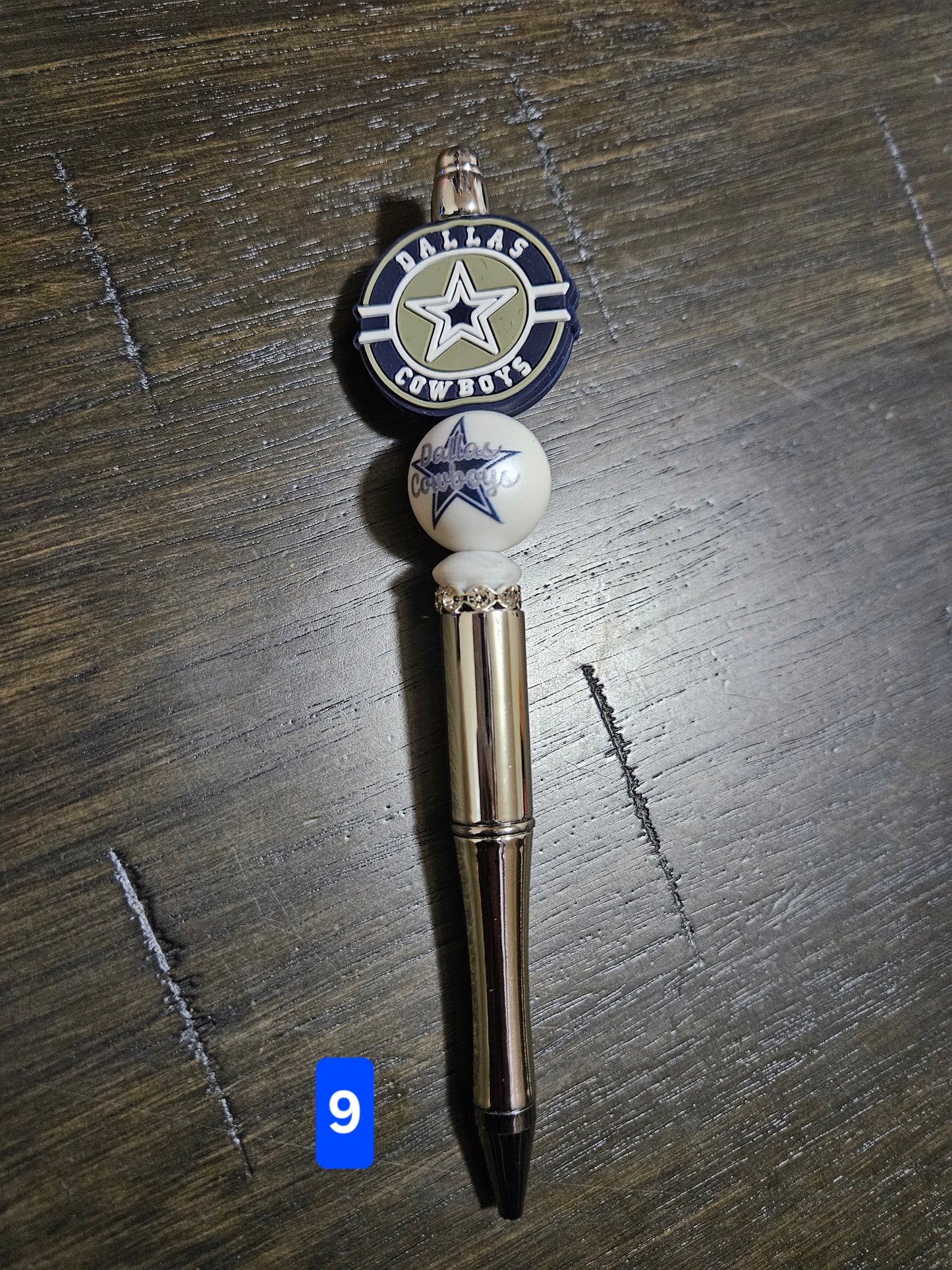 Dallas Cowboys Beaded Pens