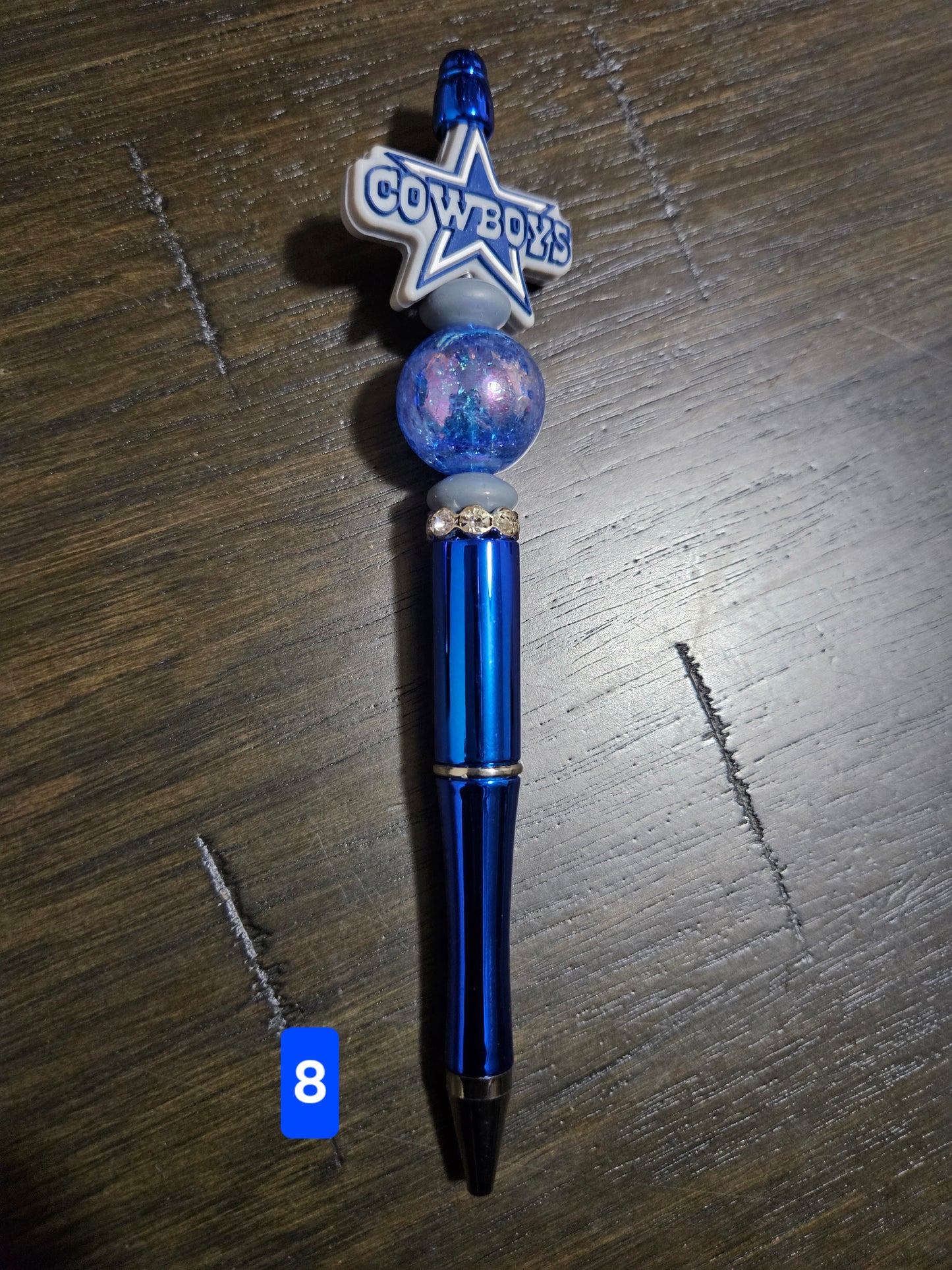 Dallas Cowboys Beaded Pens