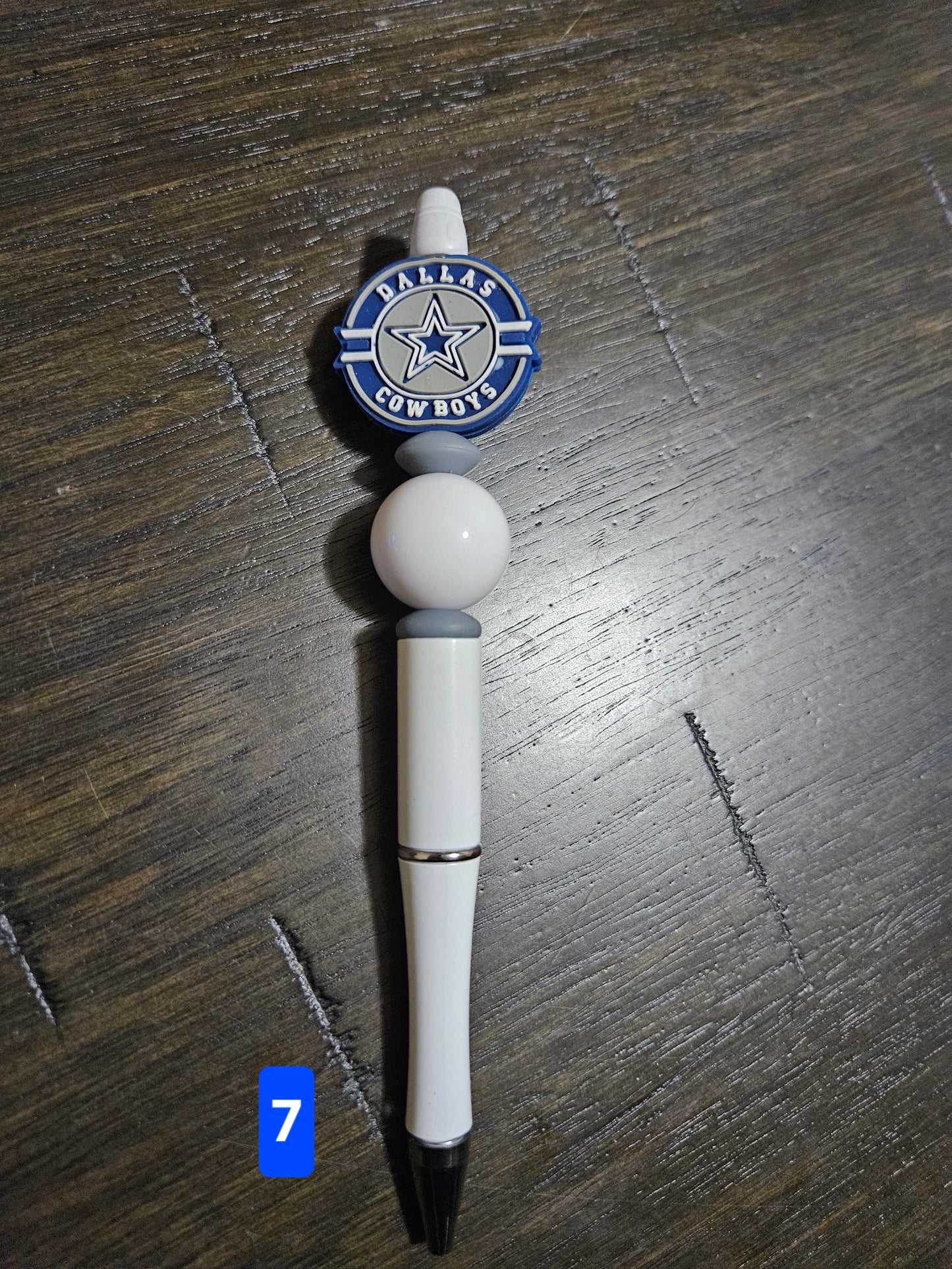 Dallas Cowboys Beaded Pens