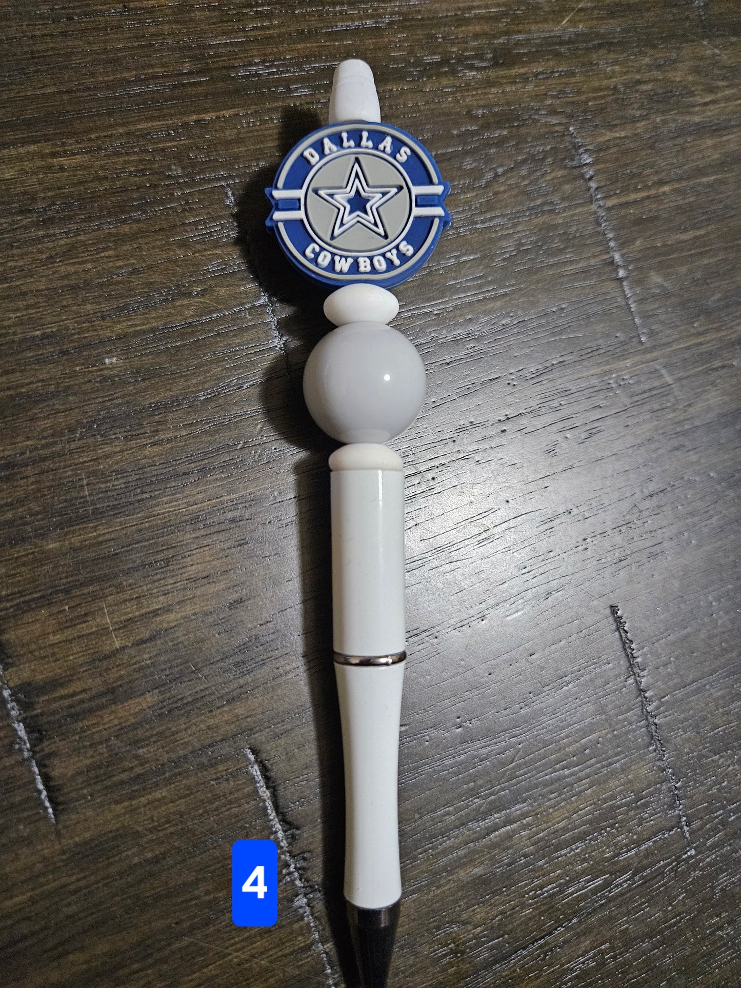 Dallas Cowboys Beaded Pens