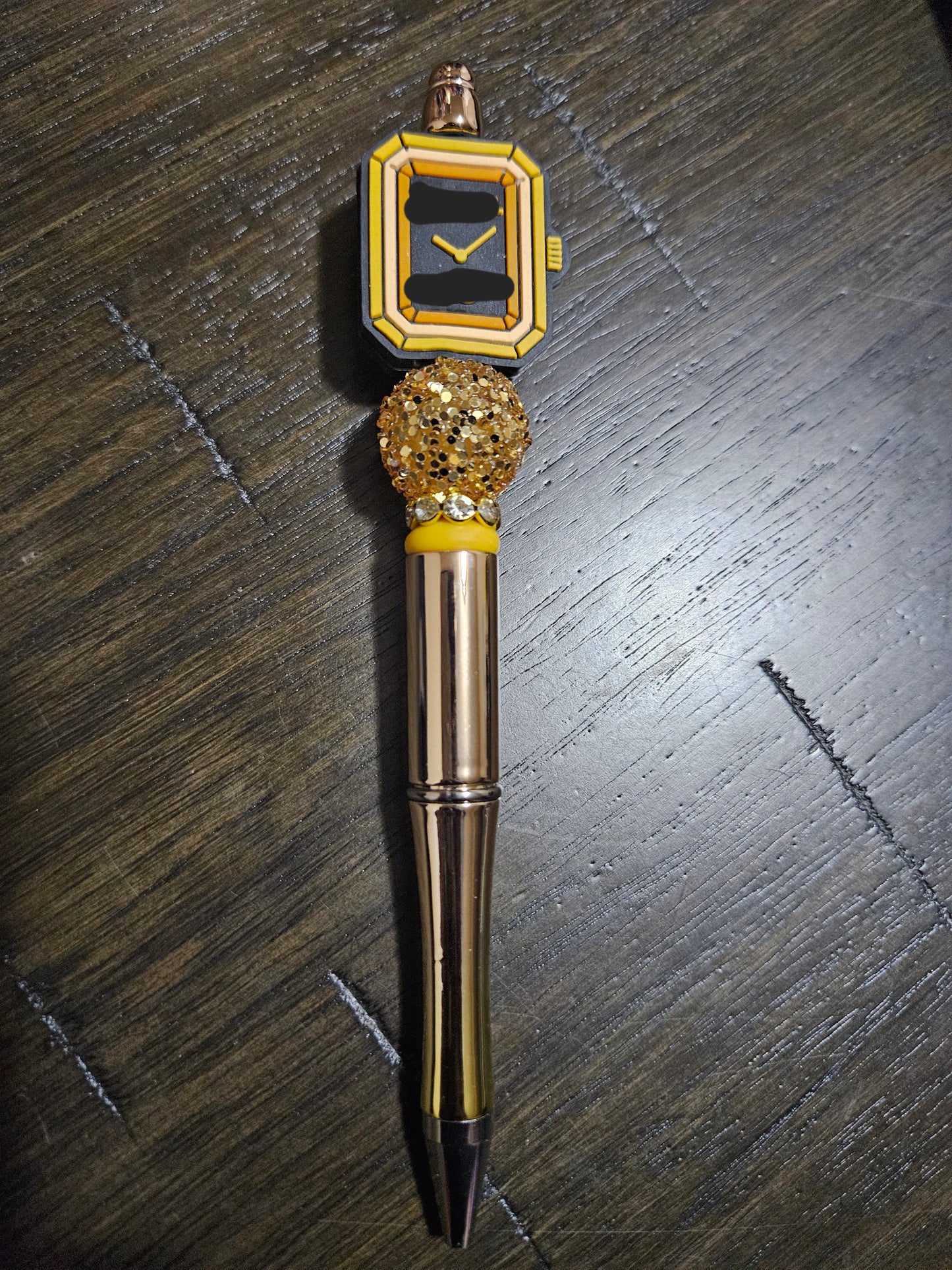 Exclusive CC Beaded Watch (Pink or Gold) Pens