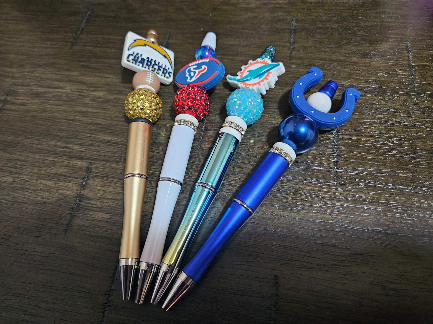 NFL Teams Beaded Pens