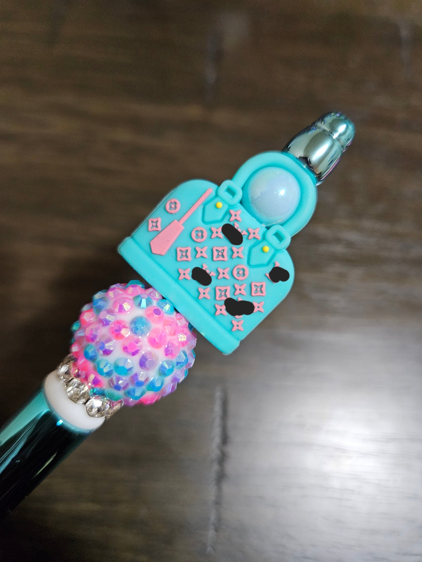 Exclusive LV Beaded Purse Pens