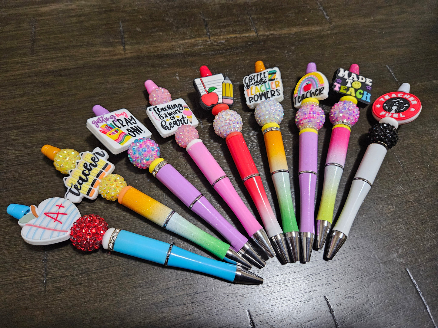 Teacher Beaded Pens