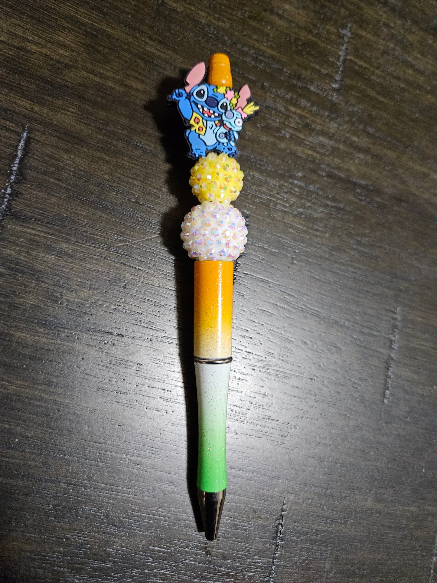 Little Blue Character Beaded Pens