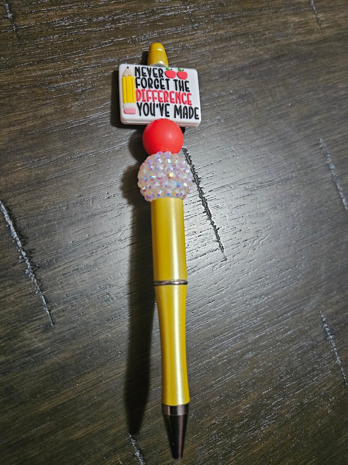 Teacher Beaded Pens