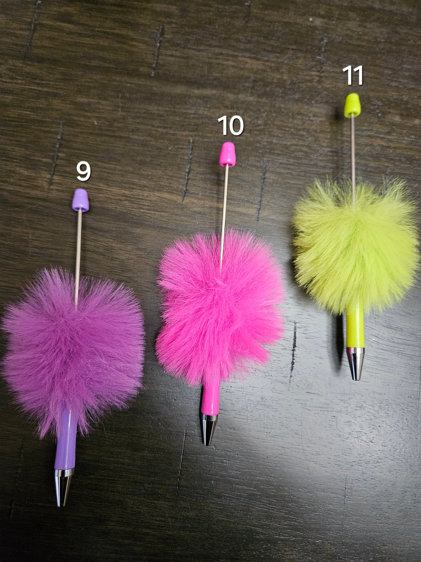 Beadable Fluffy Pens